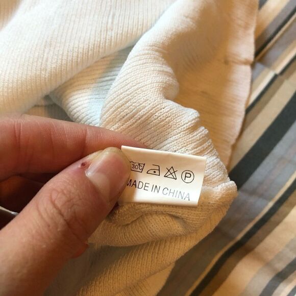 Cal fashions white glittery beaded tank top - Picture 5 of 10